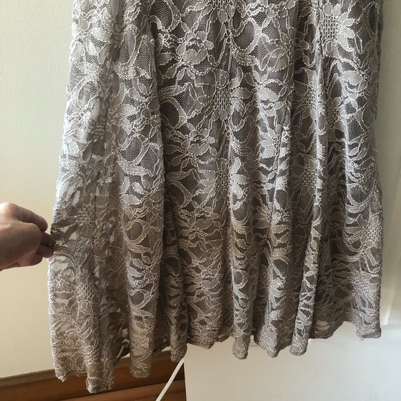 INC NightWear - beige/nude gown - SIZE 12 - Picture 3 of 7